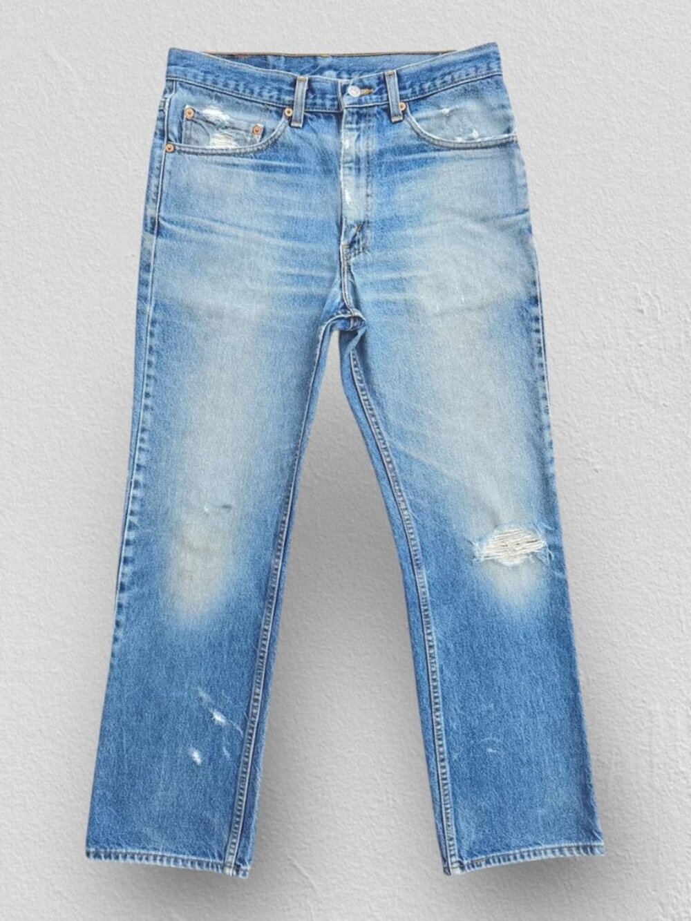 ** SOLD** VINTAGE 01 Levi’s 517 Red Tab Denim Jeans - Non Selvedge - Made in USA